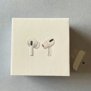 AirPod Pros still in packaging.